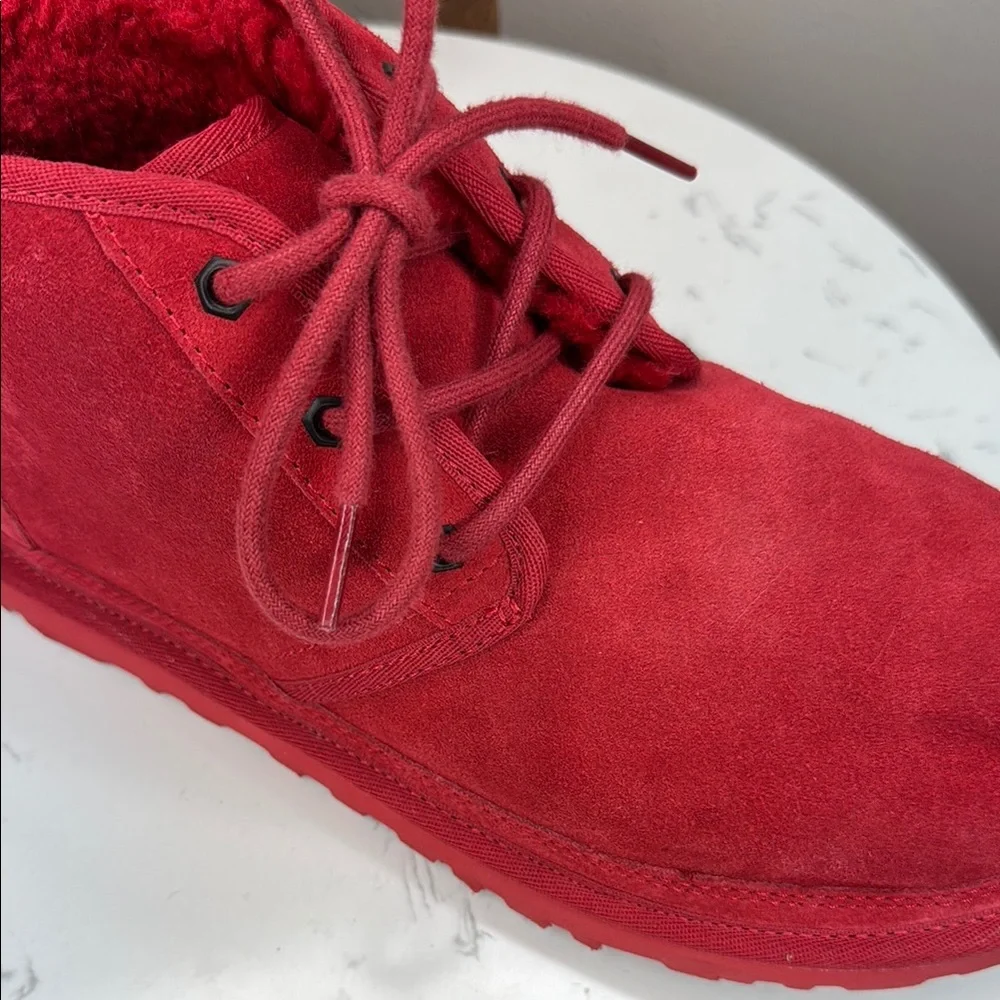 UGG Chukka Lace Up‎ Boot - Samba Red - men’s 10